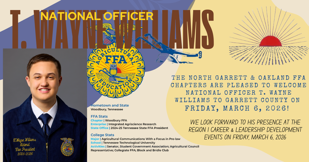 Graphic highlighting an FFA regional competition, as detailed in the text.