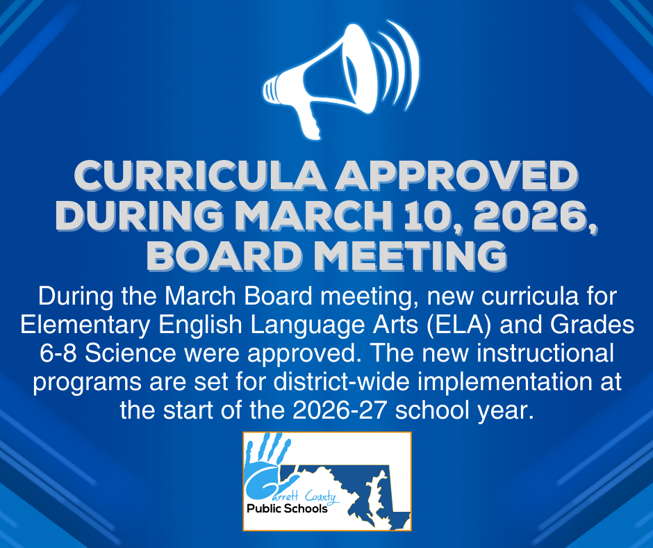 Graphic highlighting approved curricula, as detailed in the text.