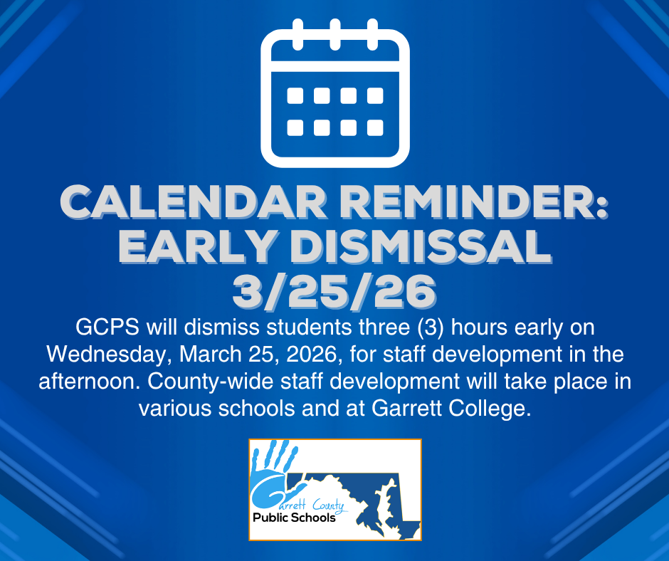 Graphic noting a three-hour early dismissal, as detailed in the text.