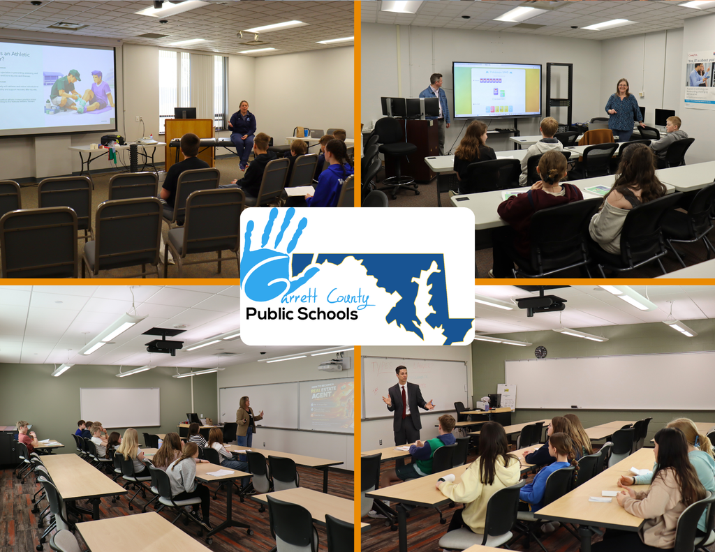 Collage of images from the 2026 GCPS Career Day.