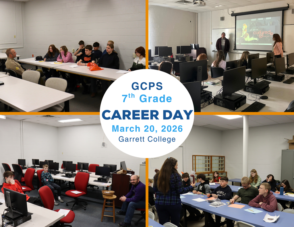 Collage of images from the 2026 GCPS Career Day.