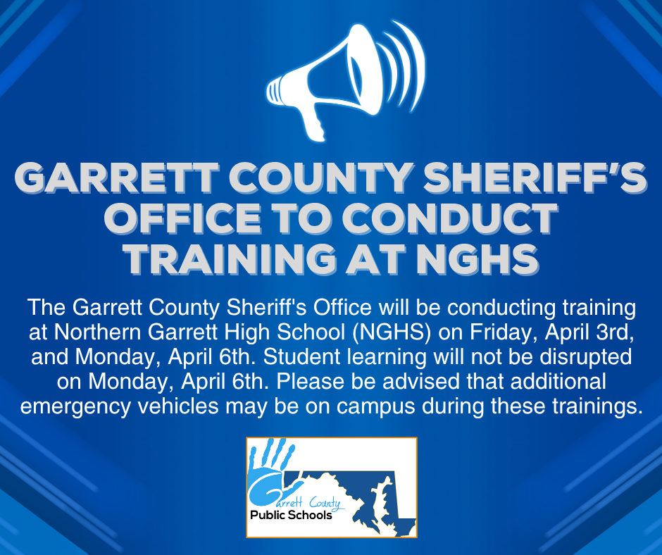 Graphic highlighting a law enforcement training, as detailed in the text.