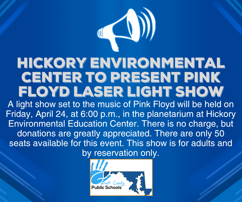 Graphic highlighting a light show at Hickory, as detailed in the text.
