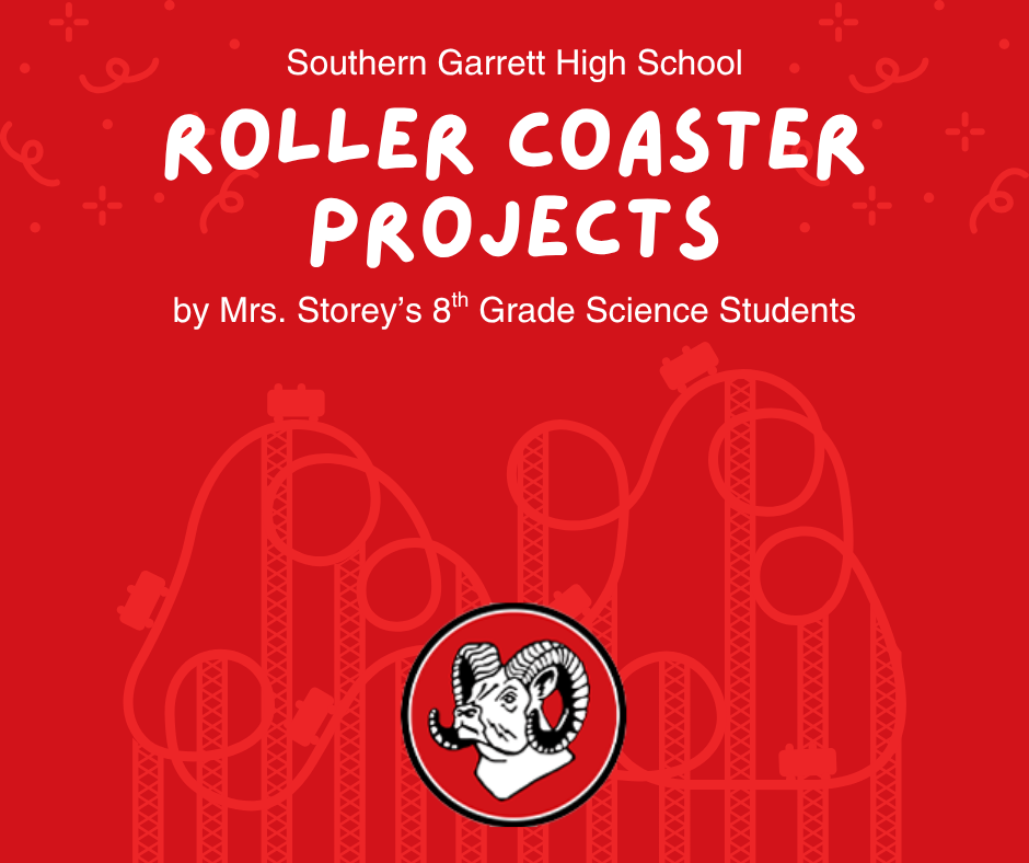 Graphic highlighting roller coaster projects, as detailed in the text.