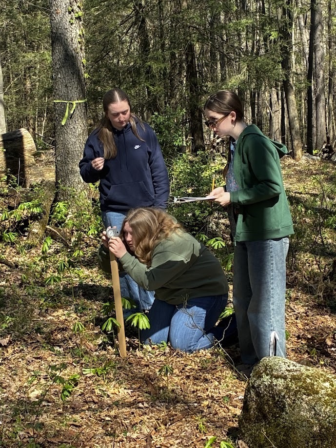 Students participate in the GCPS Envirothon.