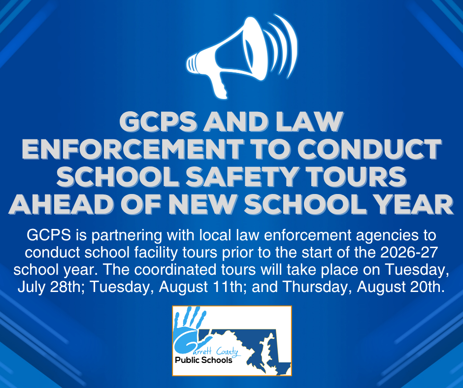 Graphic highlighting law enforcement tours of GCPS, as detailed in the text.