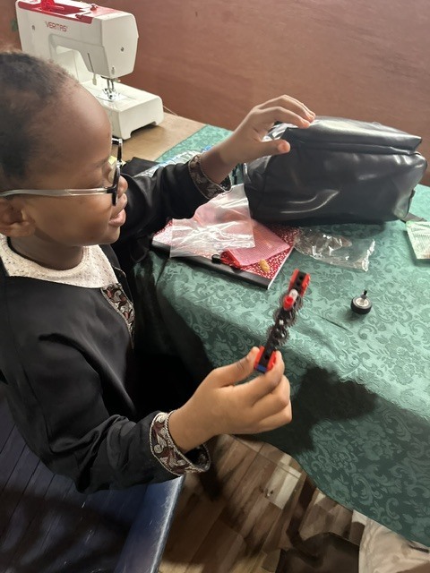 A student participates in GaCo's STEM Waypoints, as detailed in the story.