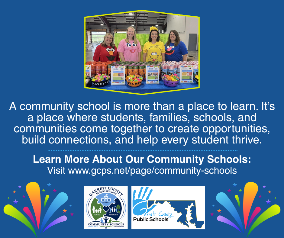 Graphic highlighting the community school difference, as detailed in the text.