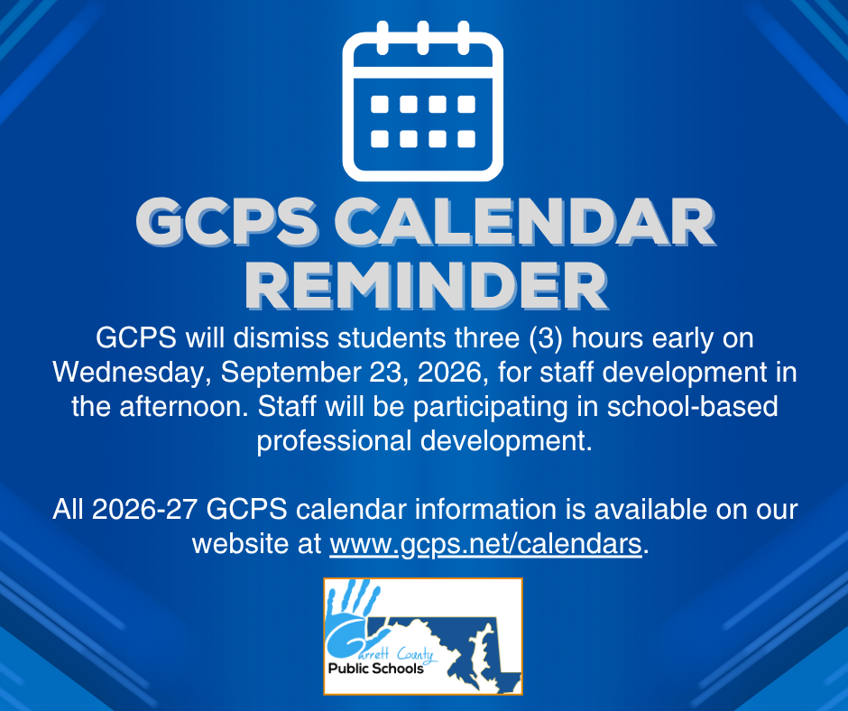 Graphic highlighting an early dismissal for staff development, as detailed in the text.