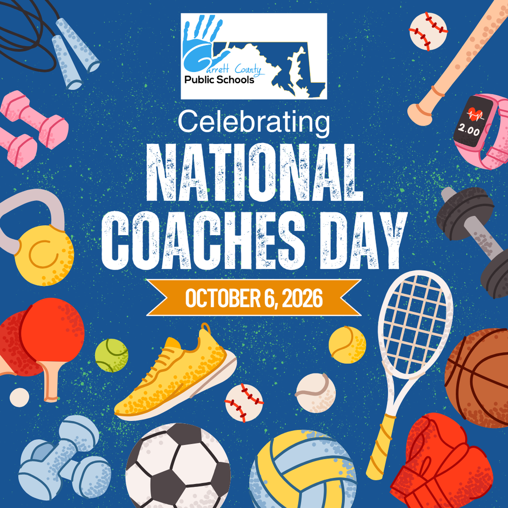 Graphic celebrating national coaches day.