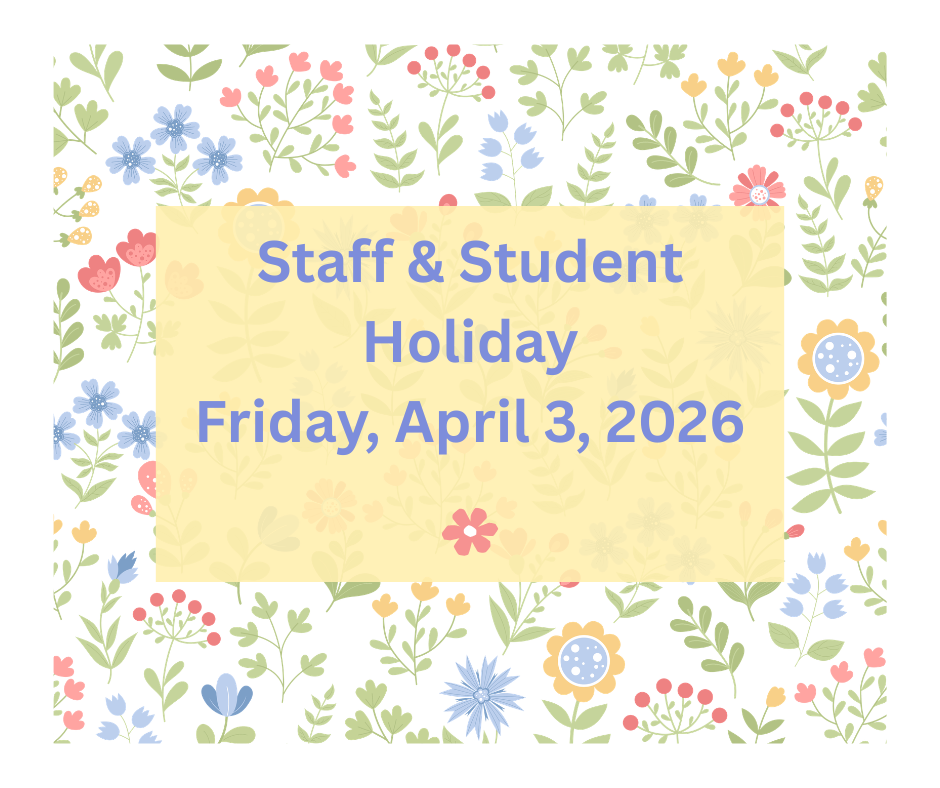 Good Friday Student Holiday