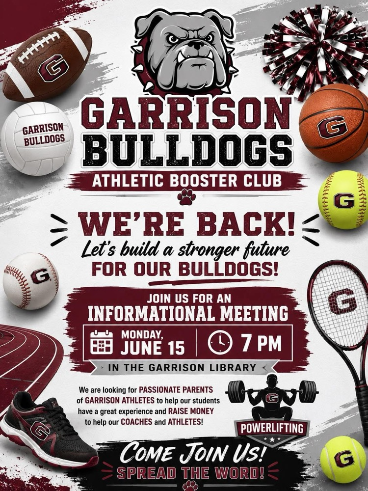 garrison booster club secretary