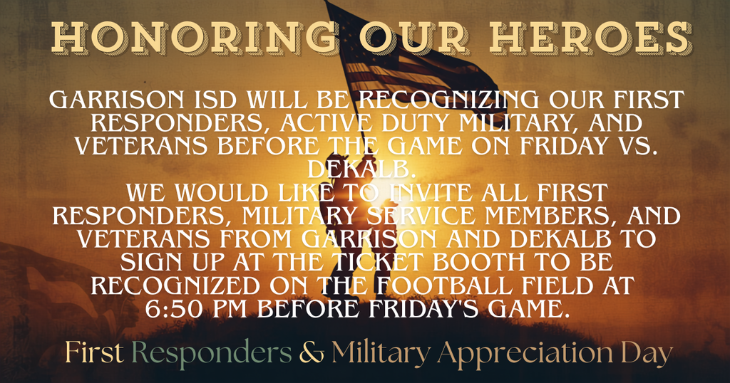 First Responder Military Appreciation Day