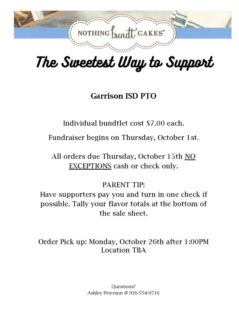 Fundraiser Information