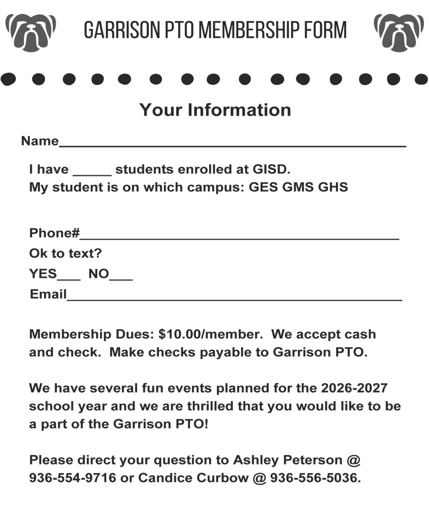 PTO Membership Form