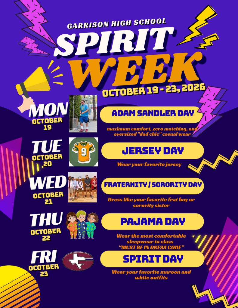 High School Dress Up Days