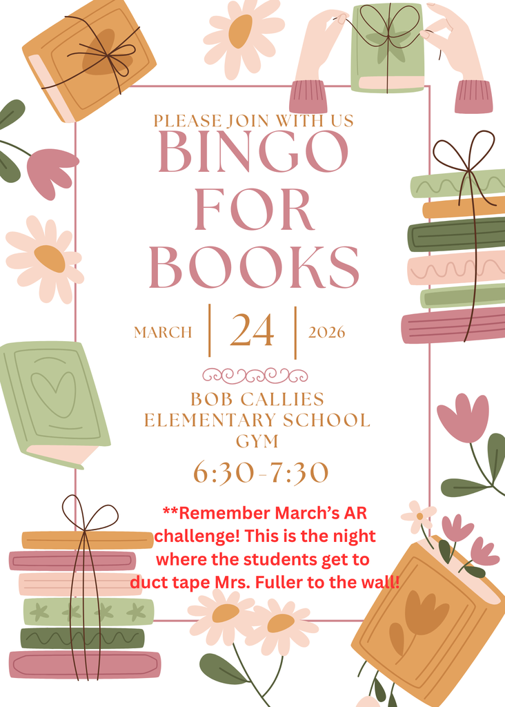 Bingo for Books Invite