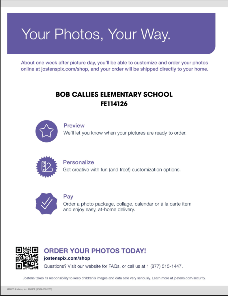 Picture Day Flyer 2