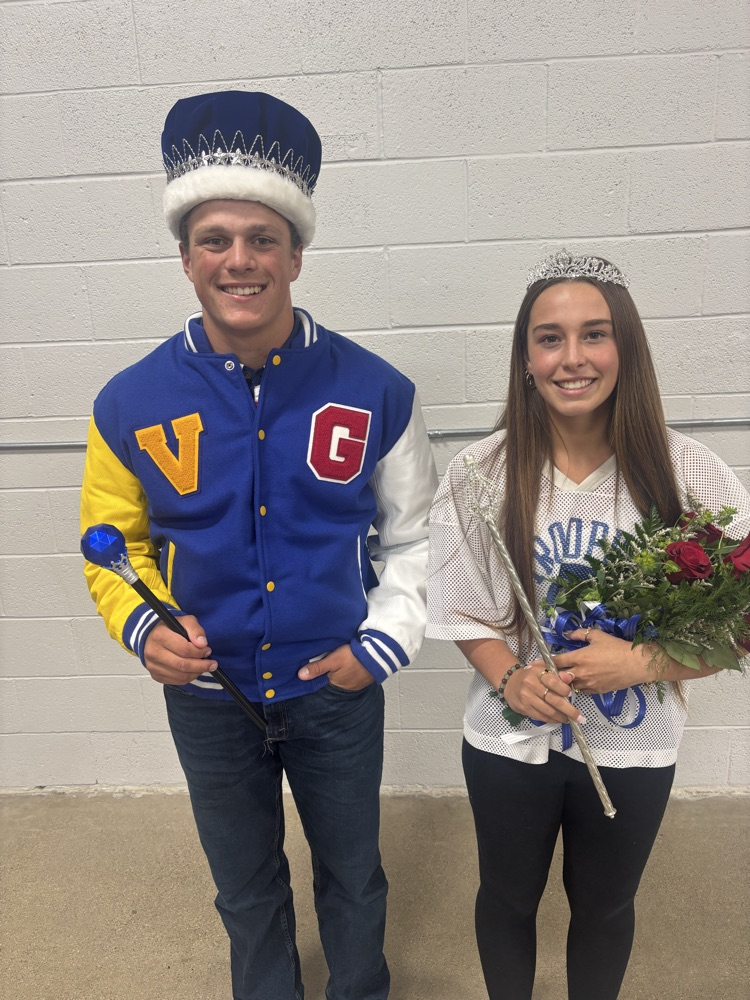 King Emmit and Queen Teagan 