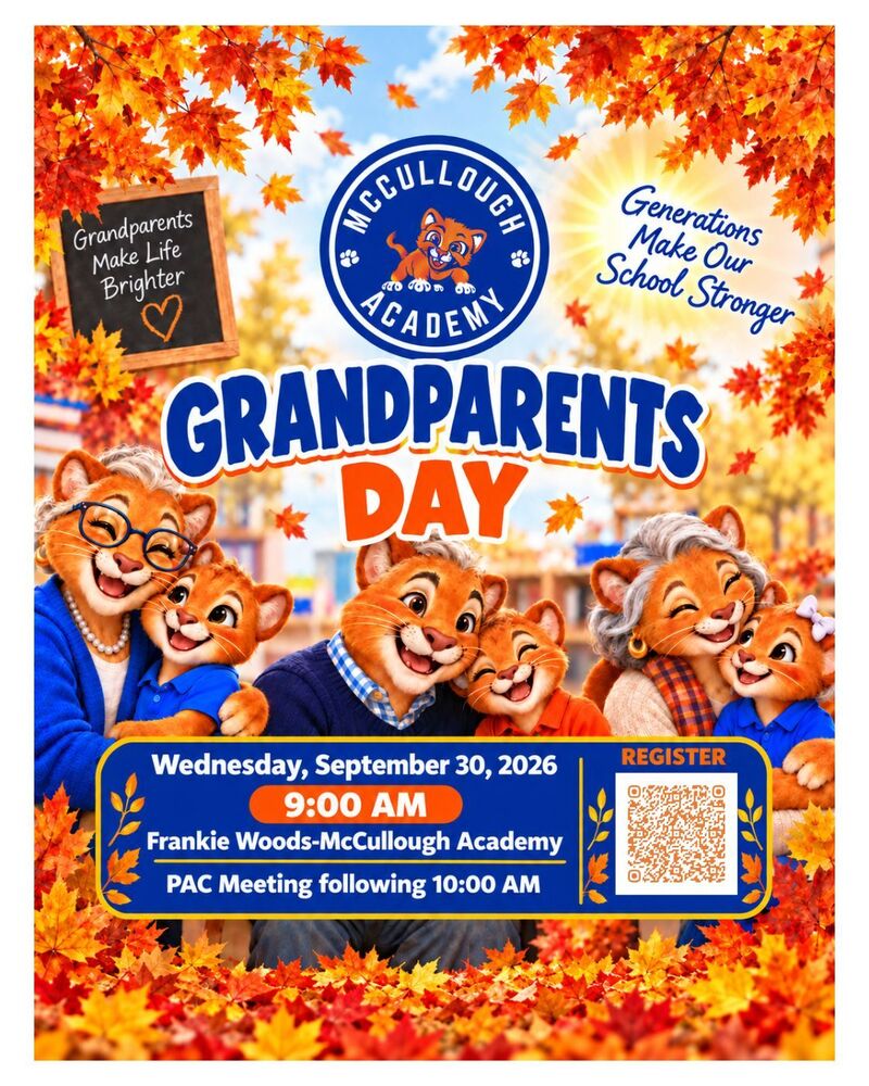 grandparents day sept 30 from 9am to 10am