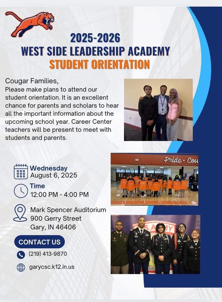 West Side orientation flyer