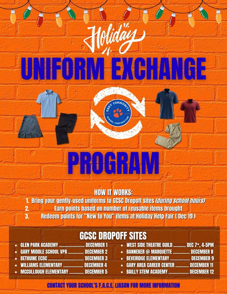 Uniform-exchange-dates