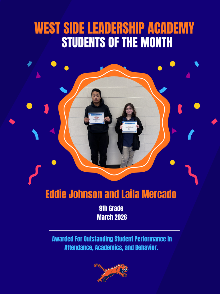 March 9th Grade Student of the month