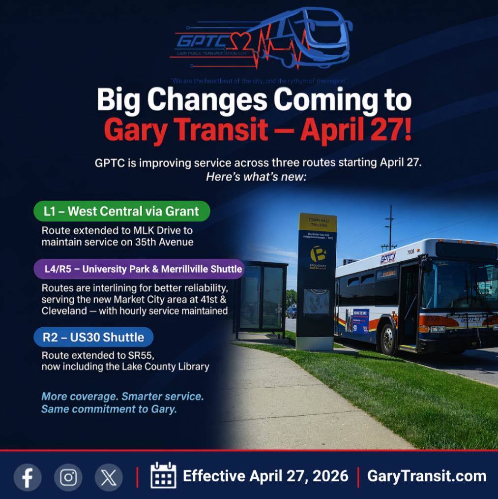 Gary Transit Flyer