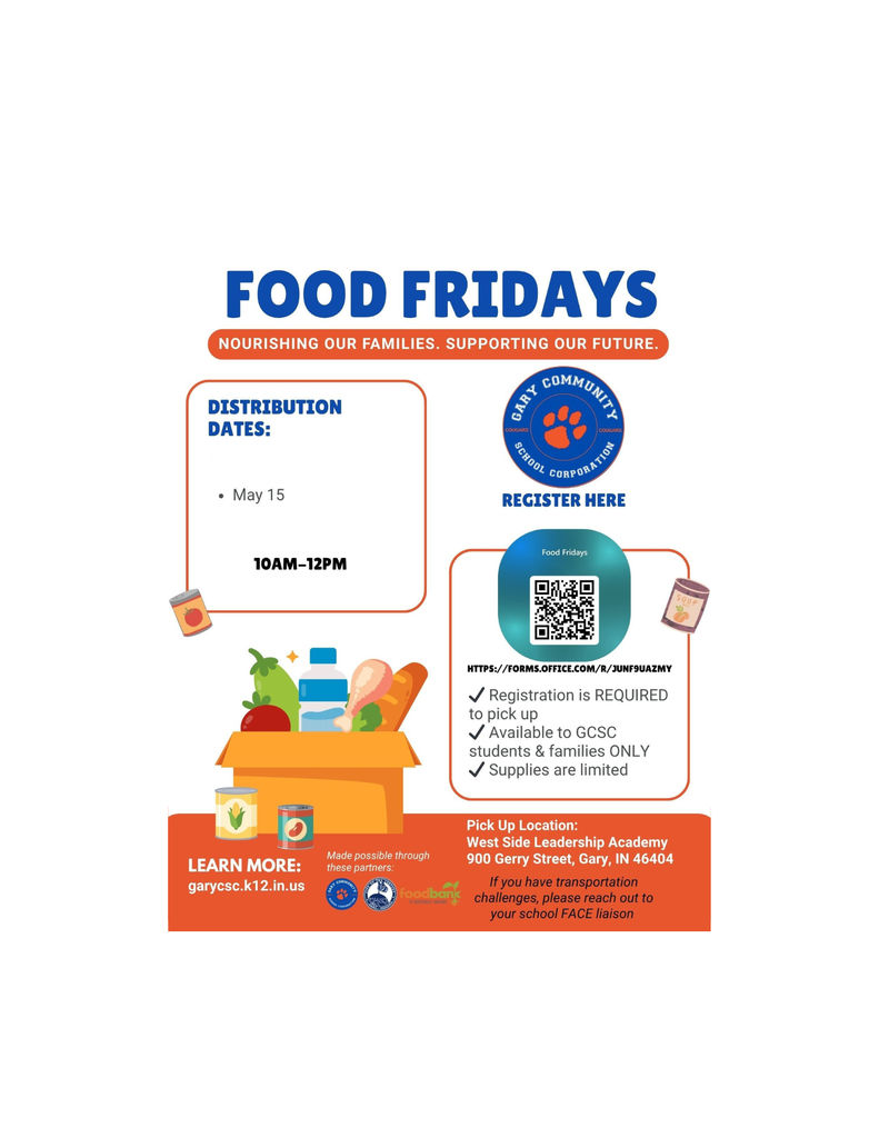 Food Fridays Flyer