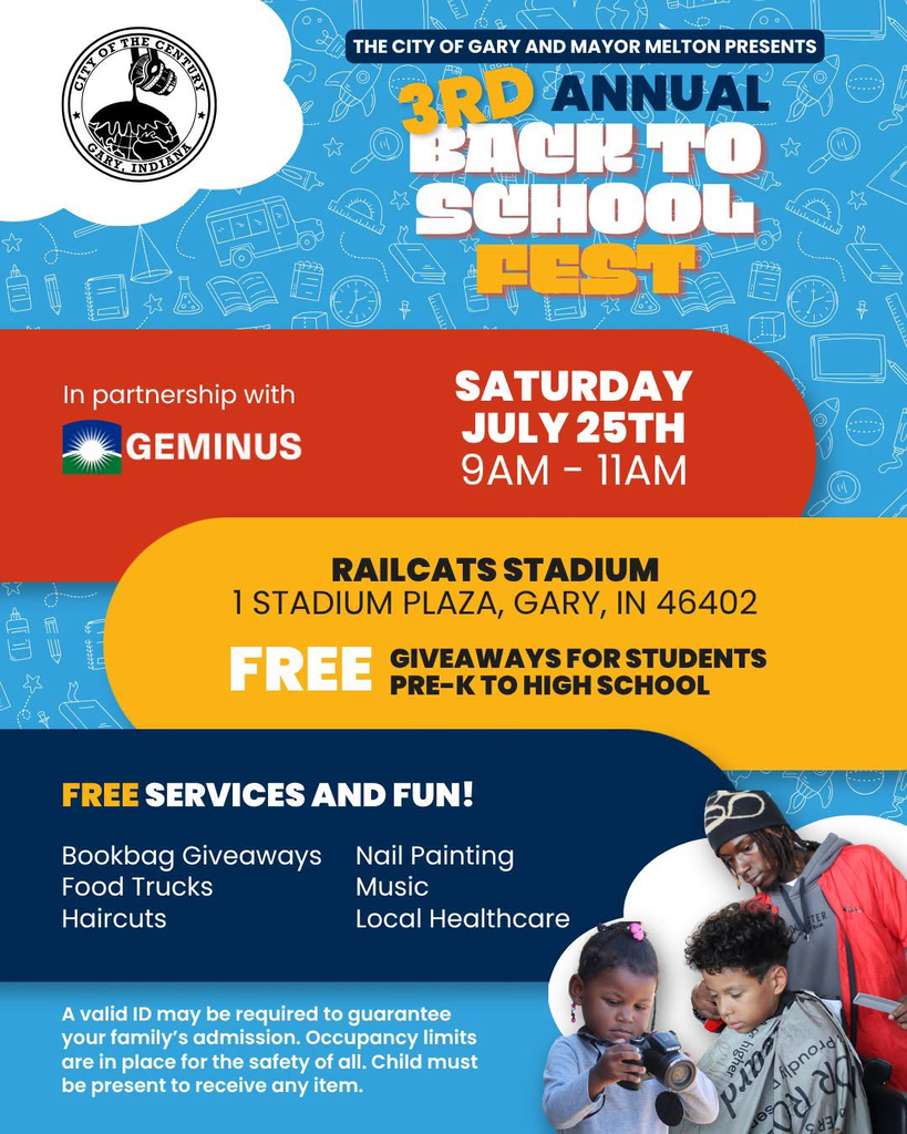 Back to school festival flyer