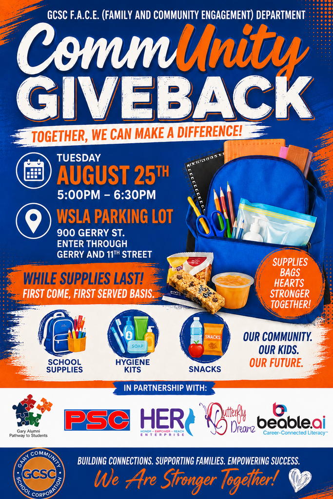 CommUnity Giveback Flyer