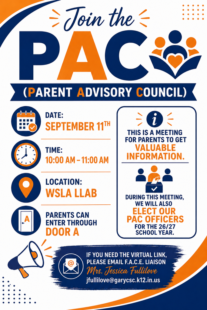 Parent Advisory Council Flyer