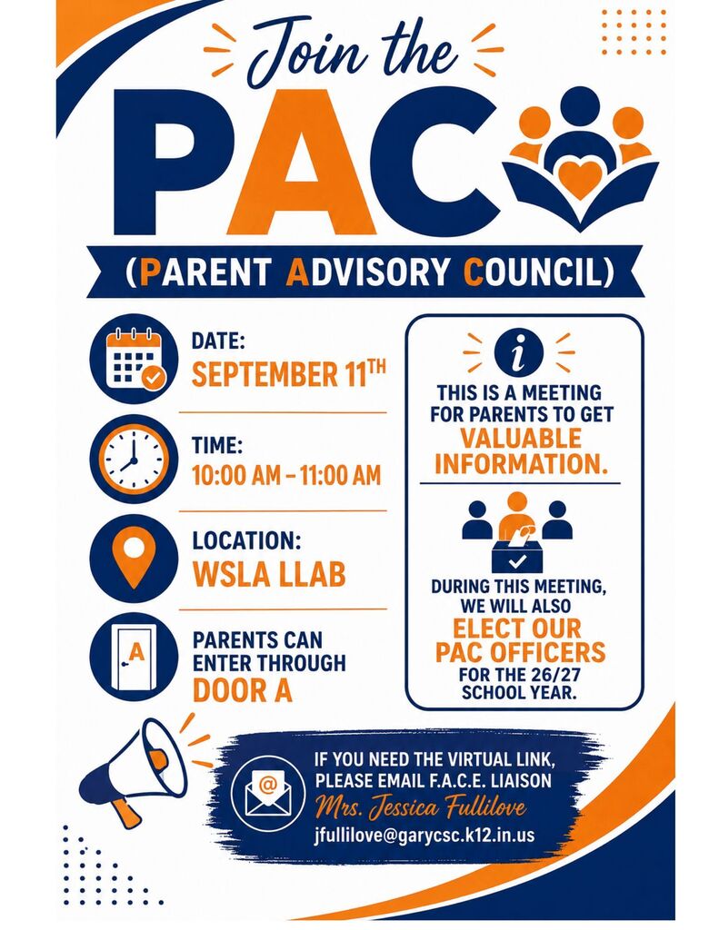 WSLA PAC meeting scheduled sept 11