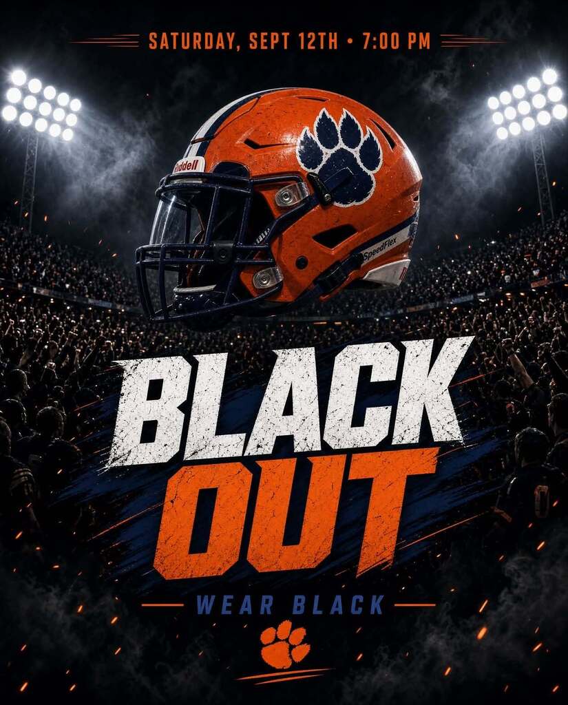 Black Out flyer