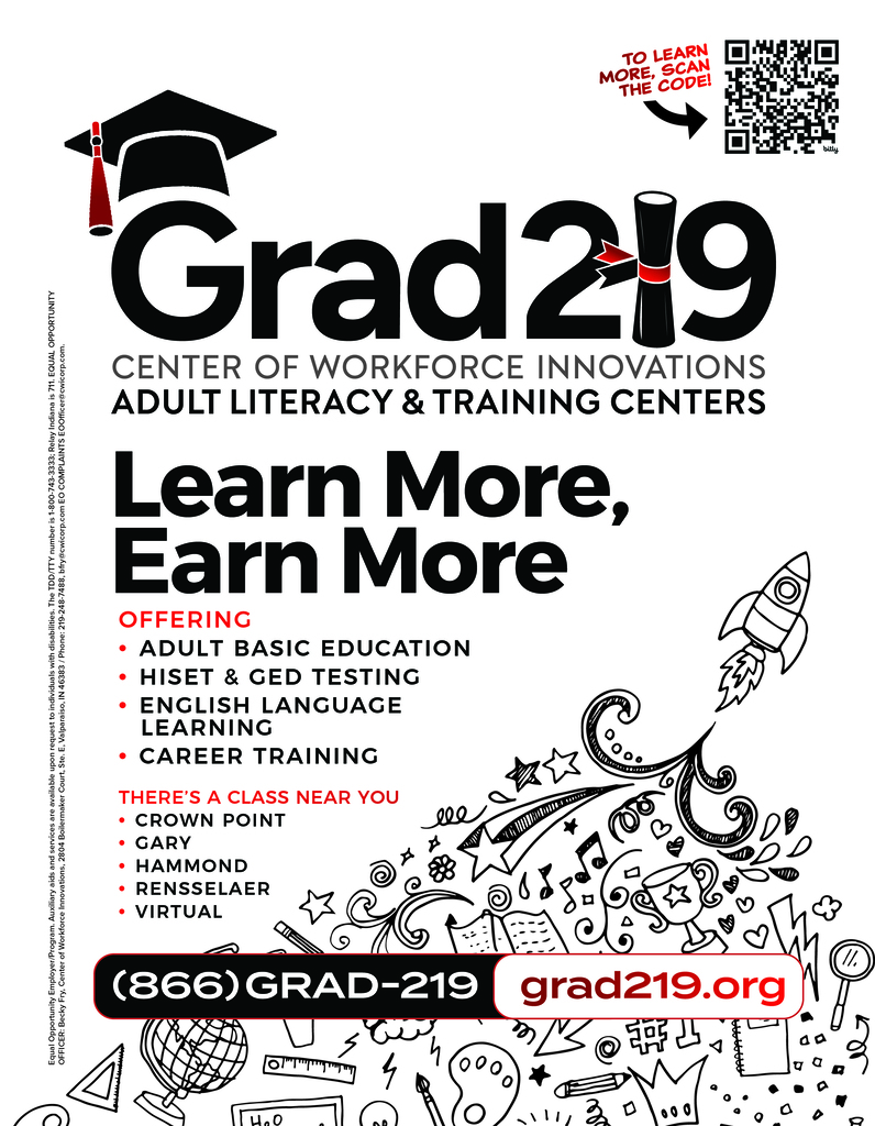 grad 219 flyer for adult education