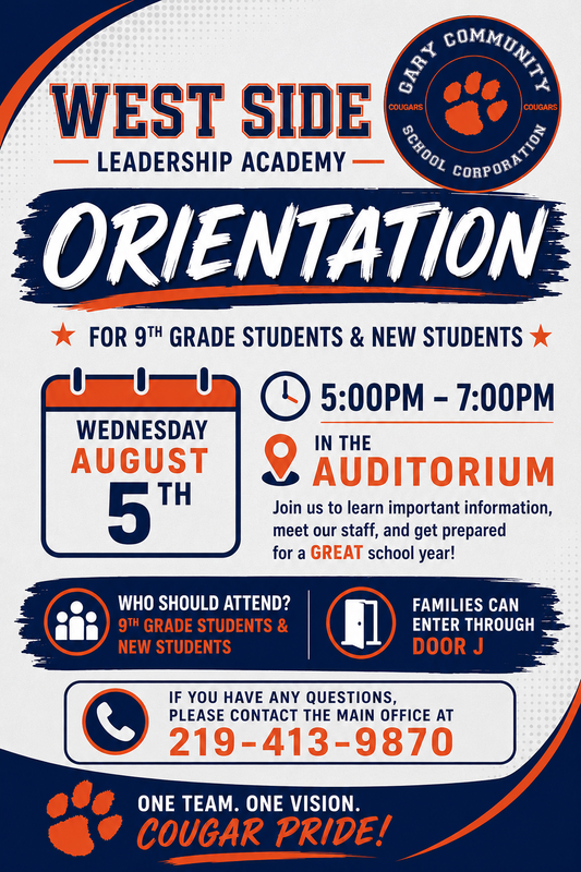 Orientation Flyer