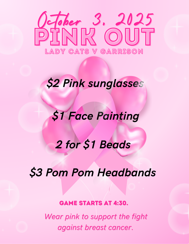 Pink Out Flyer