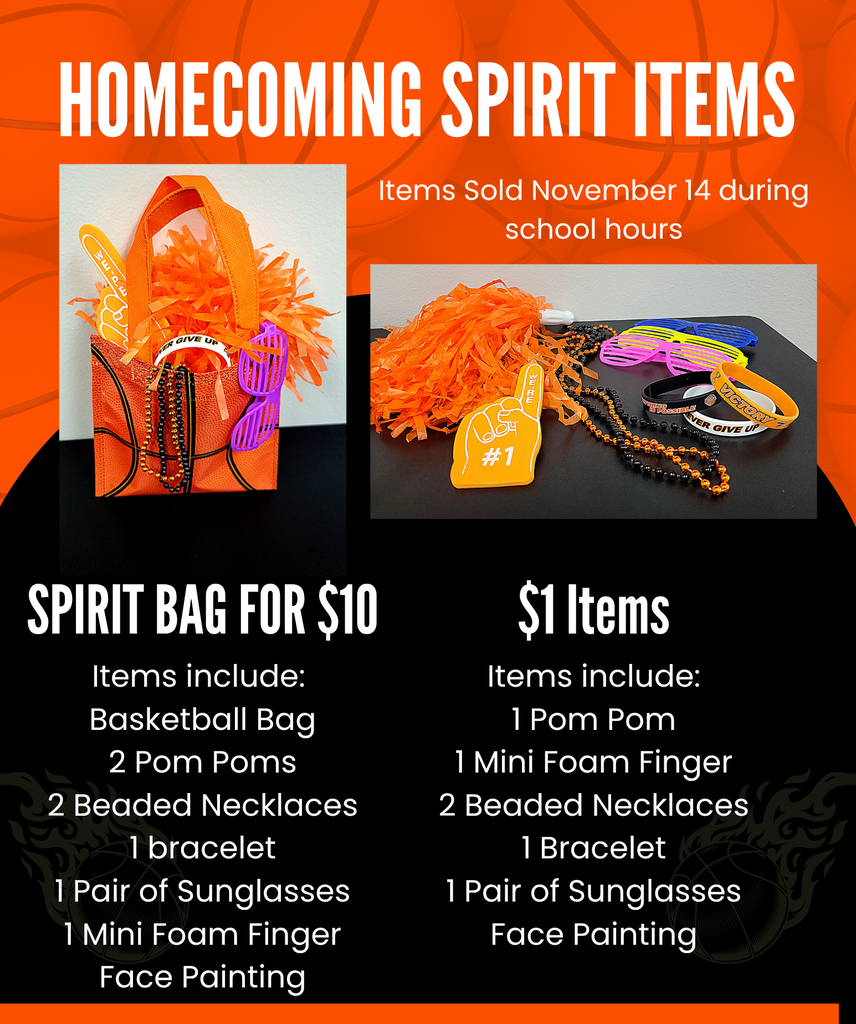 Homecoming Spirit Items
