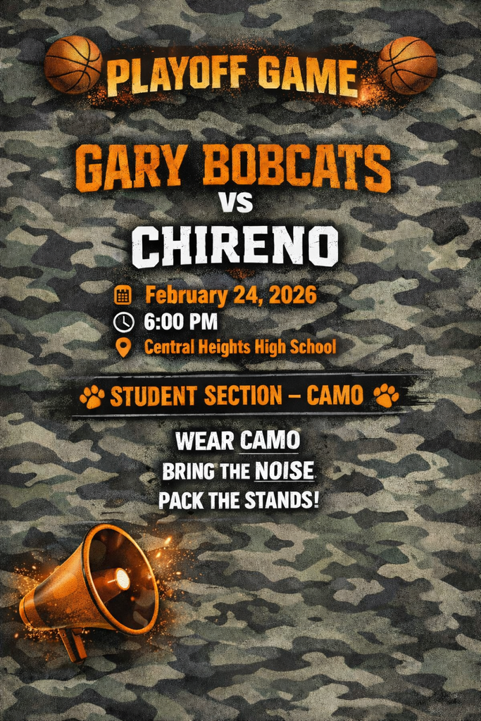 High school playoff game poster