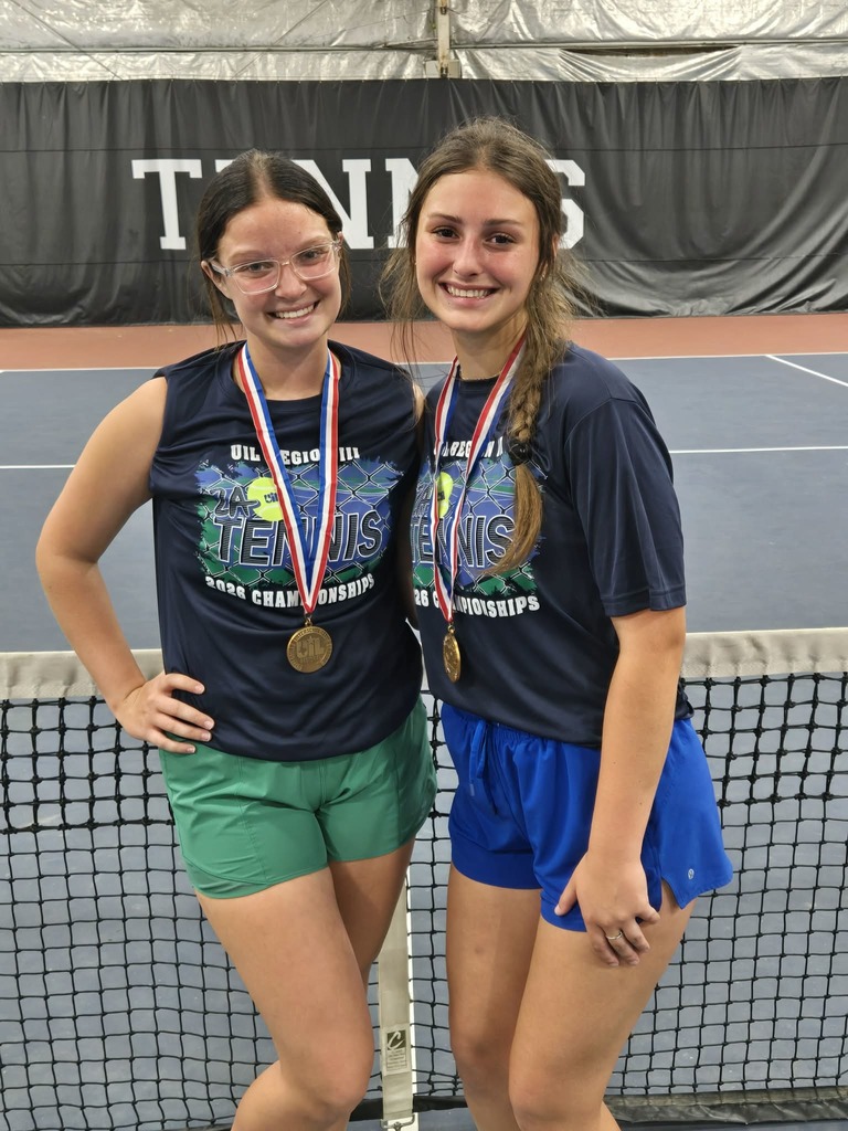 Madison Smith and Cheyenne Woodfin 3rd Place Girls Doubles