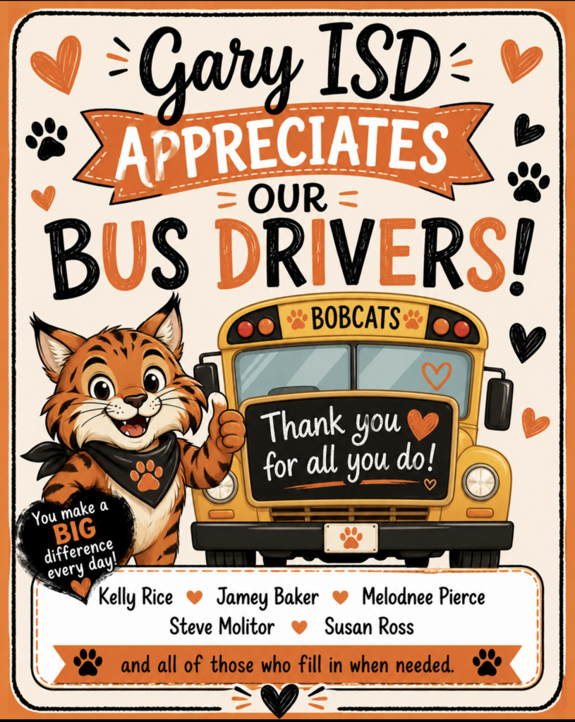 We love our bus drivers!