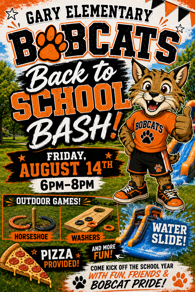 Back to School Bash Friday August 14 6-8PM