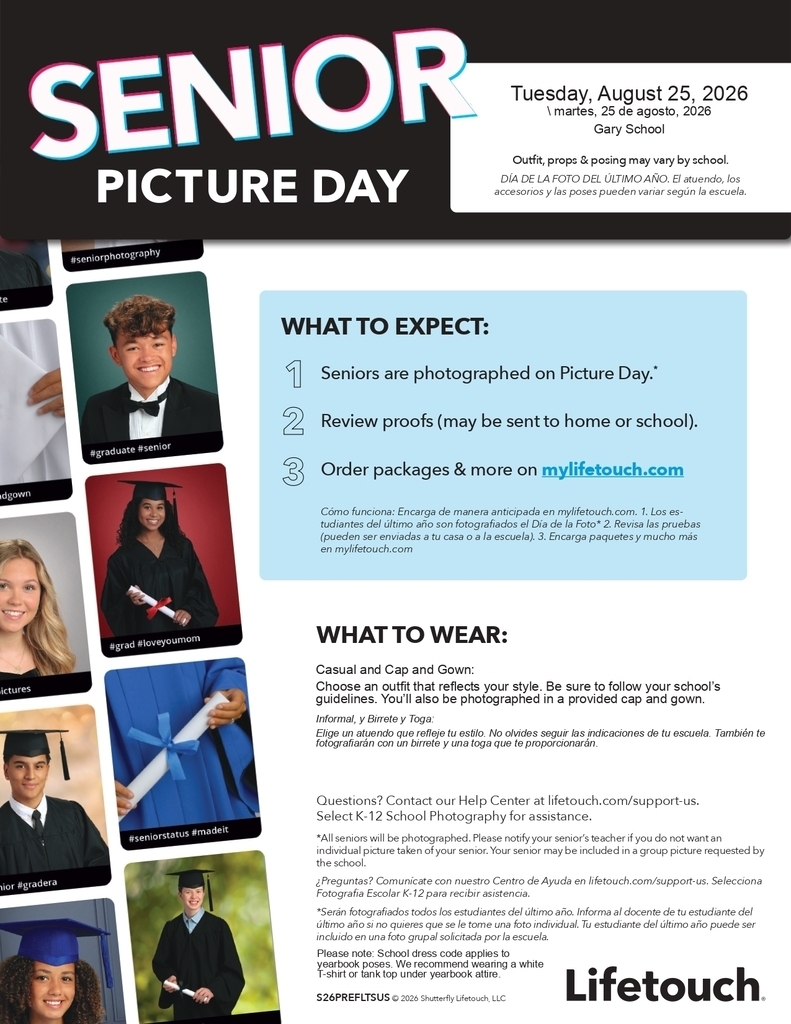 Senior Picture Day
