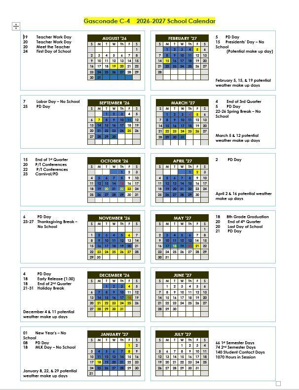 calendar