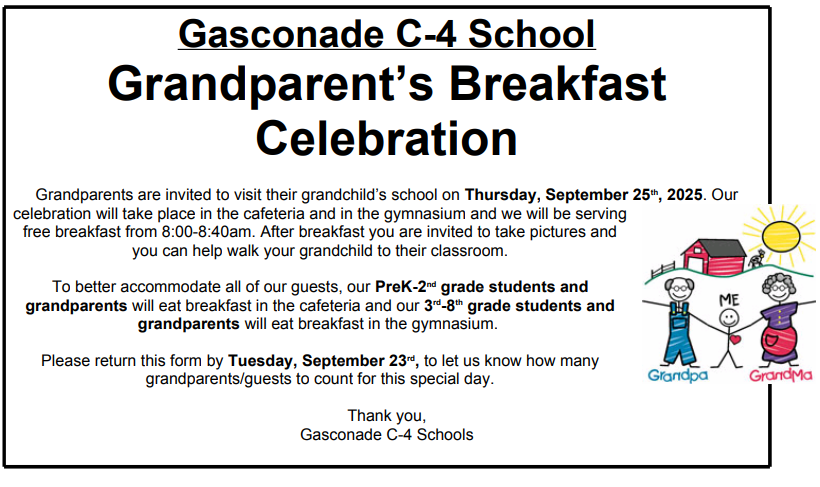 Grandparent's Breakfast