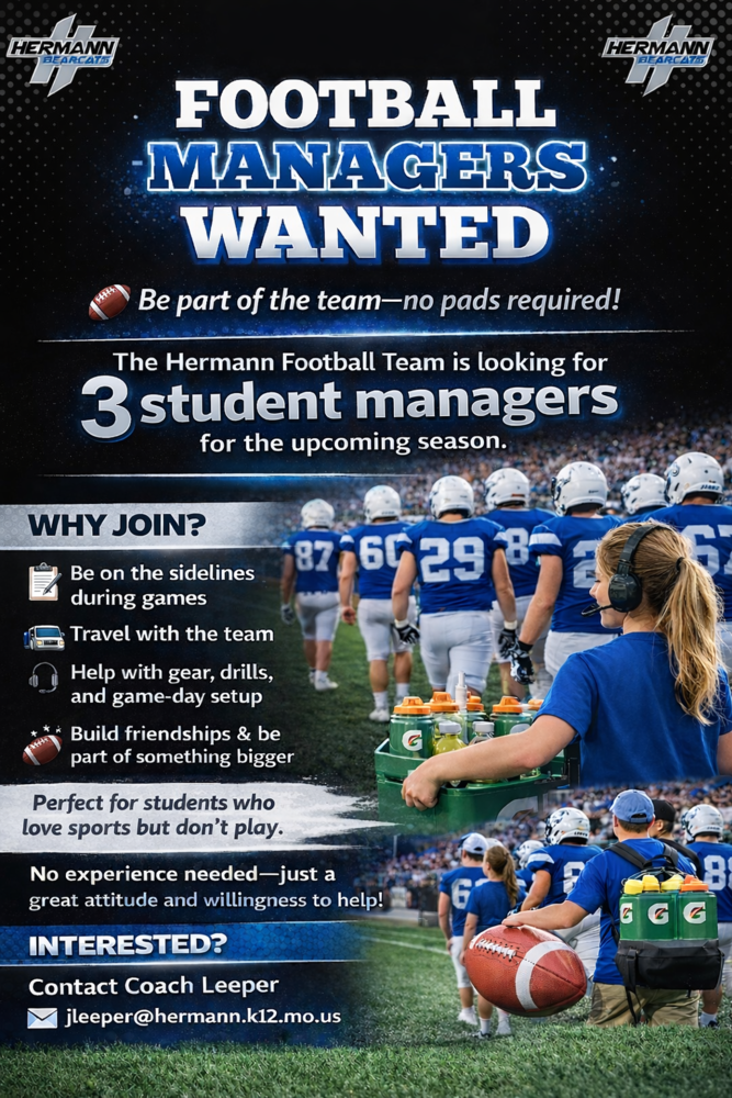 Football Managers Needed