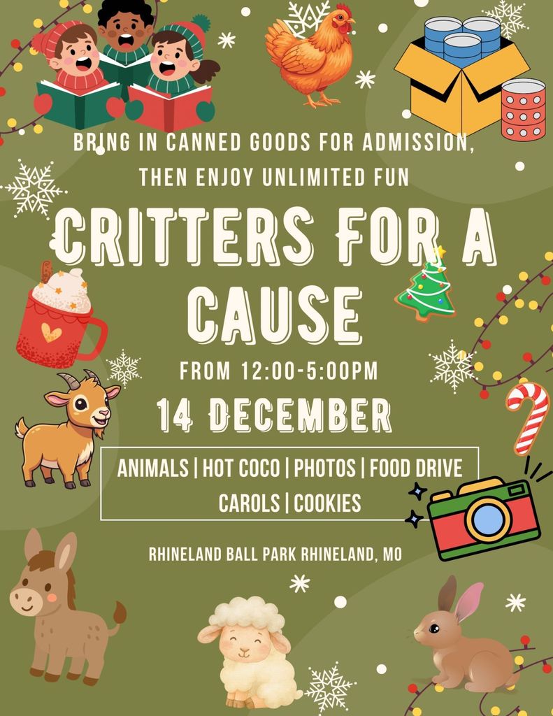 Critters for a cause 