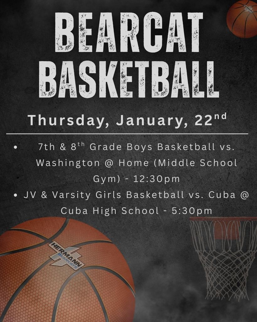 January 22nd  basketball games 