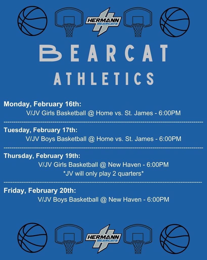 February 16 - 20 Bearcat Athletics 
