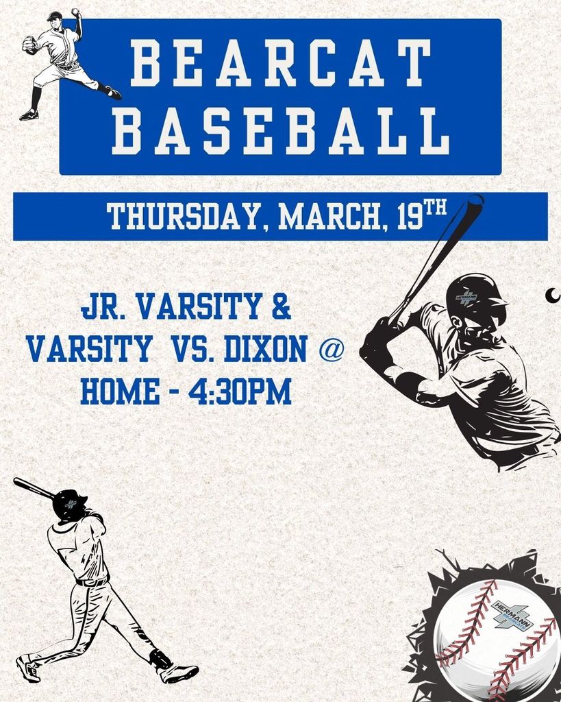 March 19th Baseball game and time 